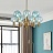 Moon Chandelier 8 плафонов Розовый фото 8