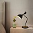 Austen Large Offset Table Lamp Circa Белый фото 9