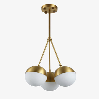 Подвесной светильник Copper Light Chandelier 3  фото 1