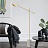 Торшер BOLIA LEAVES Floor lamp Черный фото 7