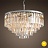 1920s Odeon Glass Fringe Chandelier (M) - 5 rings фото 6