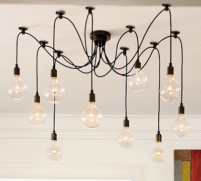 Industrial Edison Chandelier  фото 1