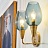 Бра VIOLA WALL Lamp Double Голубой фото 6