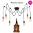 Латунный Industrial Edison Chandelier фото 6