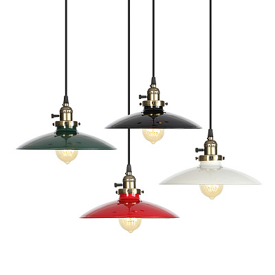 Подвесной светильник Billiards Light Pendant Красный  фото 1