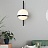 Vibia Palma wall lamp 20 см  Черный фото 8