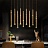 Flute Lineal Chandelier 4 плафона  фото 6