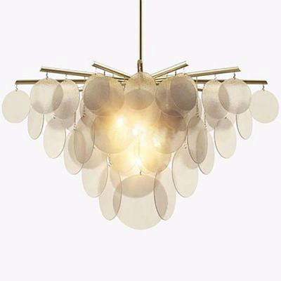 Люстра Nimbus CTO Lighting Pendant Lamp 85 см  Рельефное стекло  фото 1