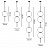 Серия подвесных светодиодных светильников со стеклянными шарообразными плафонами, собранными на латунной стойке VOKE 4 лампы фото 16