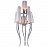 Ipe cavalli Brunilde Chandelier фото 7