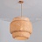 Люстра Rattan Chandelier Pendant D 50 см  черный фото 11