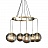 Люстра RH LANGUEDOC Round Chandelier Antique Brass фото 2