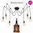 Латунный Industrial Edison Chandelier фото 5