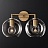 Бра RH Utilitaire Globe Shade Double Sconce Никель фото 3