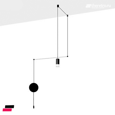 VIBIA WIREFLOW FREE-FORM 3 плафона   фото 1