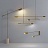 Торшер BOLIA LEAVES Floor lamp Латунь фото 6