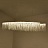 Metall Rain Line Chandelier фото 4