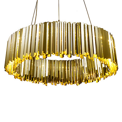 Люстра Facet Chandelier 80 см  Черный  фото 1