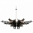 Erich Ginder Mansion Chandelier 160 см  Черный фото 5