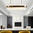 Razor2 Oval Chandelier 110 см   фото 5