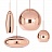 Подвесные светильники Tom Dixon Copper Wide Pendant lamp C фото 8